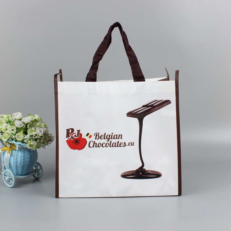 Non-woven gelamineerde boodschappentas