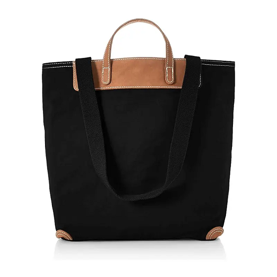 Aangepaste grote capaciteit herbruikbare aangepaste logo canvas damestas nieuwe mode ecologische boodschappentas