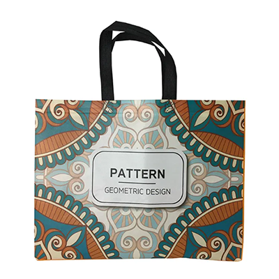 Met lamintion bedrukte non-woven tas
