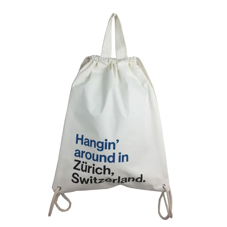 Eco Aangepaste canvas katoenen tas tas tas met afdrukken