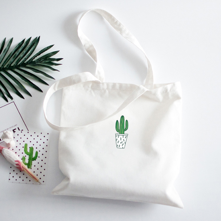 Eco gerecycled canvas draagtas