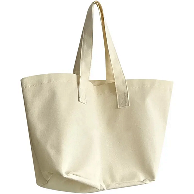 Ecologisch katoen aangepaste handtas, canvas handtasriem, op maat gedrukt logo, herbruikbaar winkelcadeau