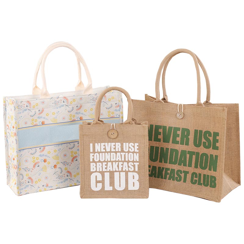 Milieu jute jute tas
