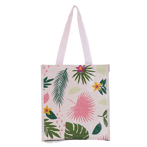 Koeltas met bloemmotieven
