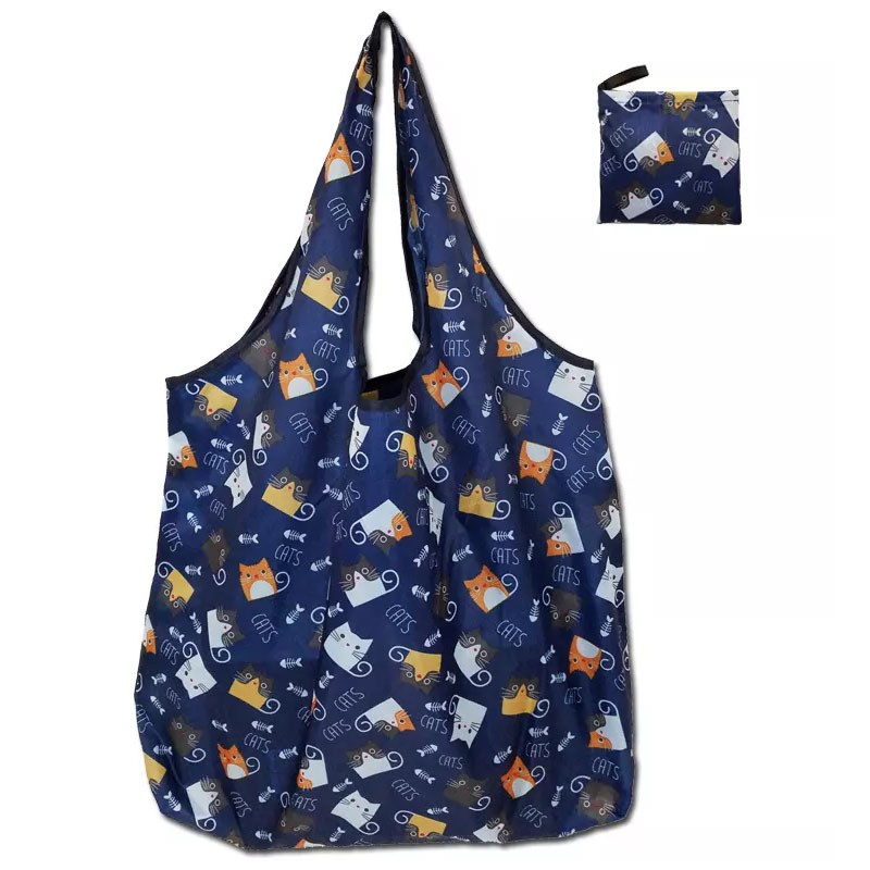 Opvouwbare draagtas van polyester