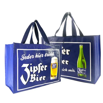 PP geweven gelamineerde supermarkt bedrukte draagtas