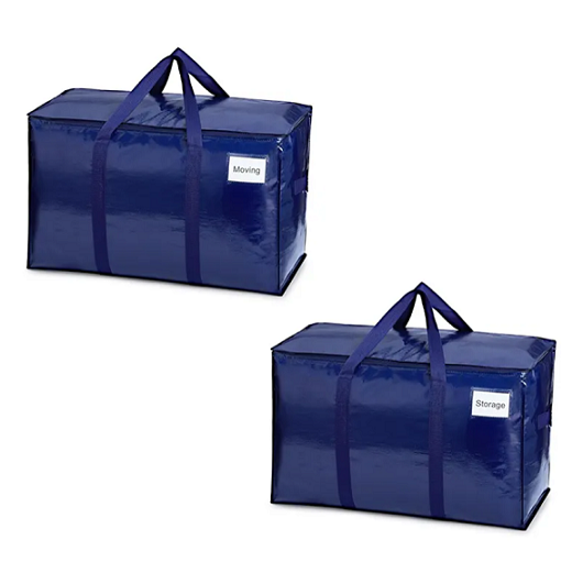 Promotionele waterdichte winkeltas Vouwbare gelamineerde PP geweven tas