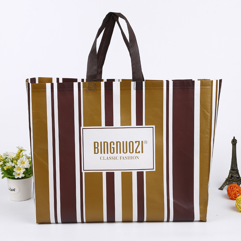 Recycle boodschappen non-woven tas