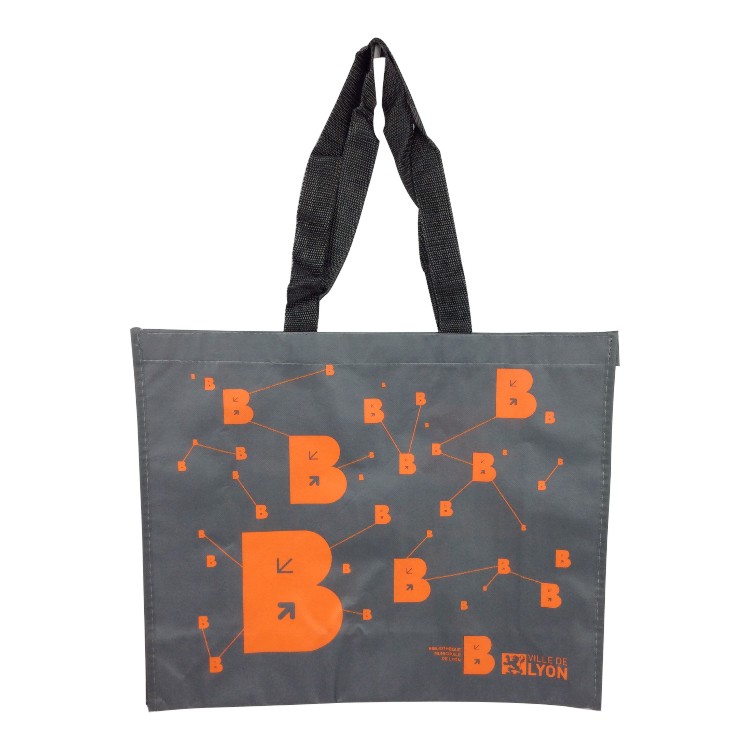 Gerecycleerde non-woven gelamineerde tas